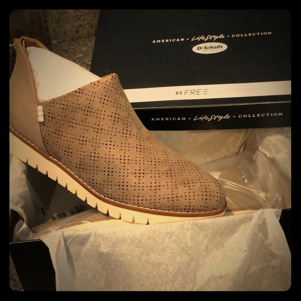 NWB Dr Scholls Insane Perforated bootie shoe